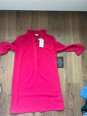 Tuckernuck Hot Pink Polo Dress